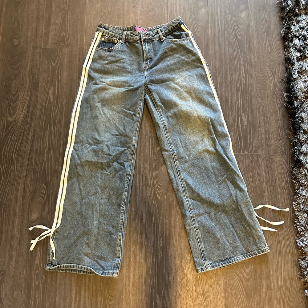 Edikted Blue Denim Jeans